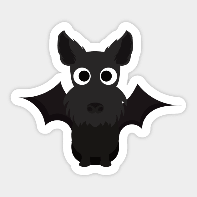 Scottish Terrier Halloween Fancy Dress Costume Sticker by DoggyStyles